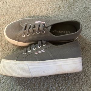 Superga gray sneakers